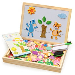 Wooden Magnetic Puzzle